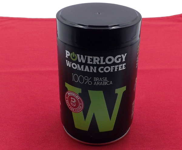 powerlogy woman coffee